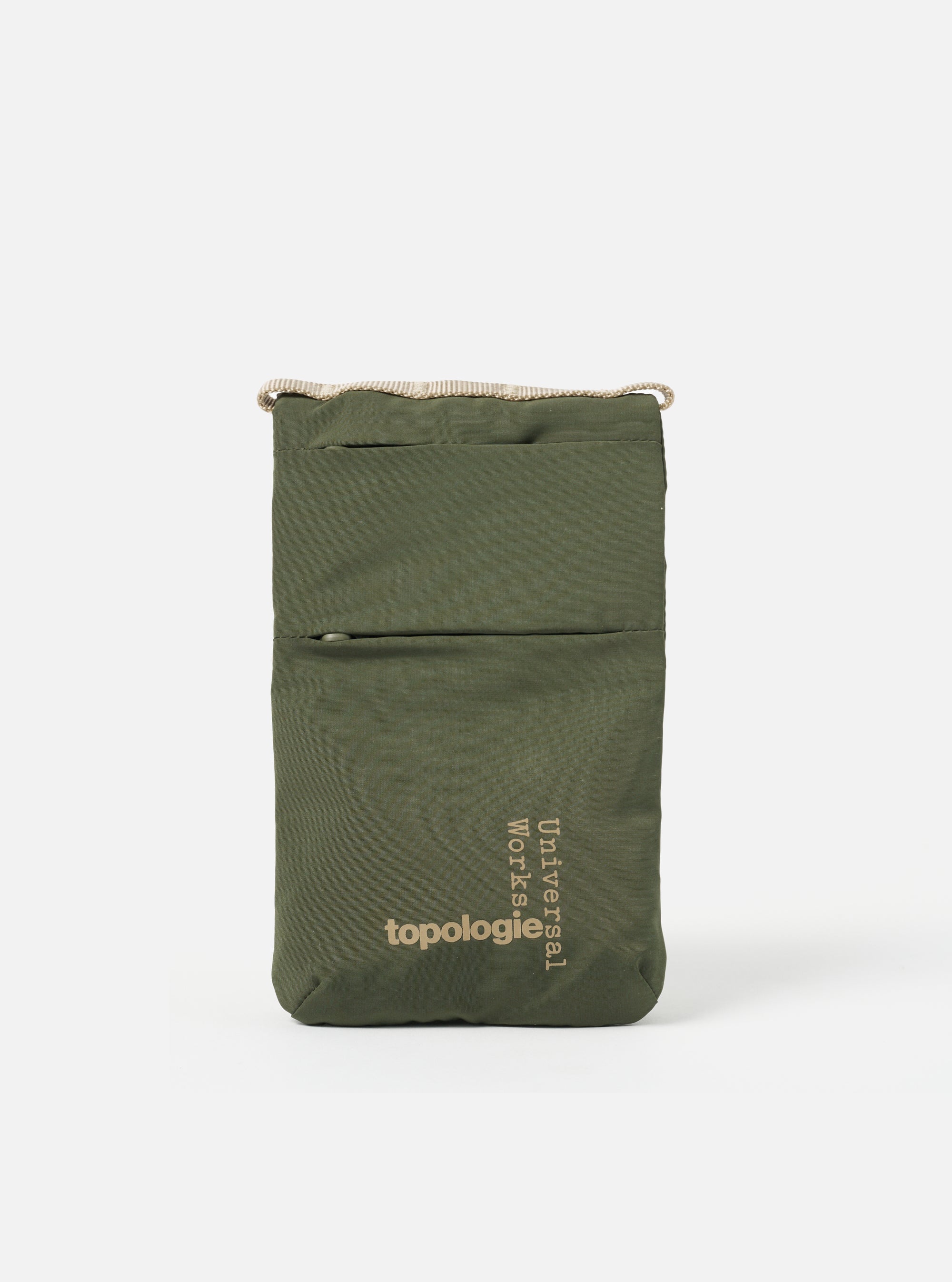 Topologie x Universal Works Rifle Green UW Tech Phone Sacoche