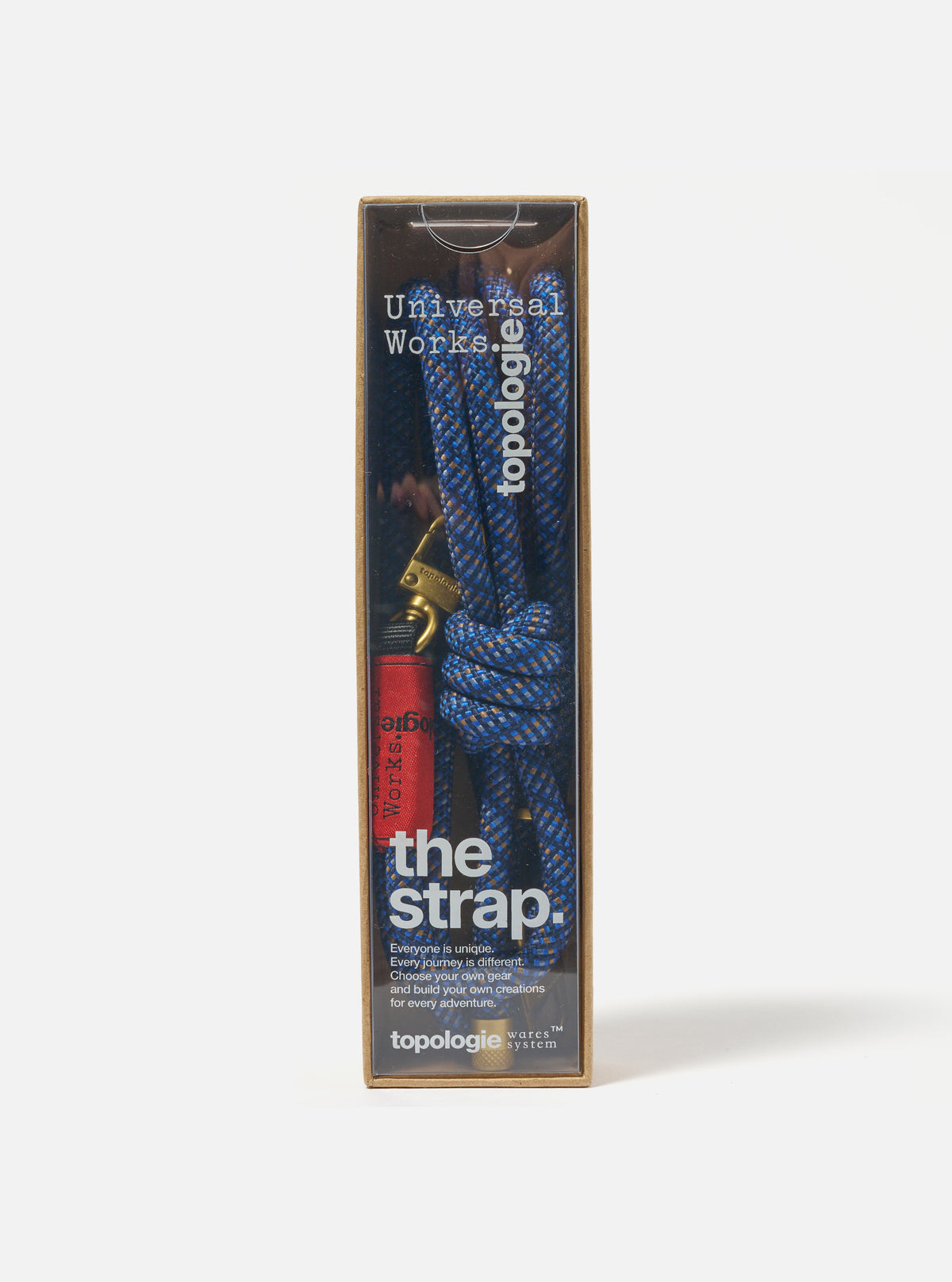Topologie x Universal Works Navy Hitch UW Rope 8mm Rope Strap