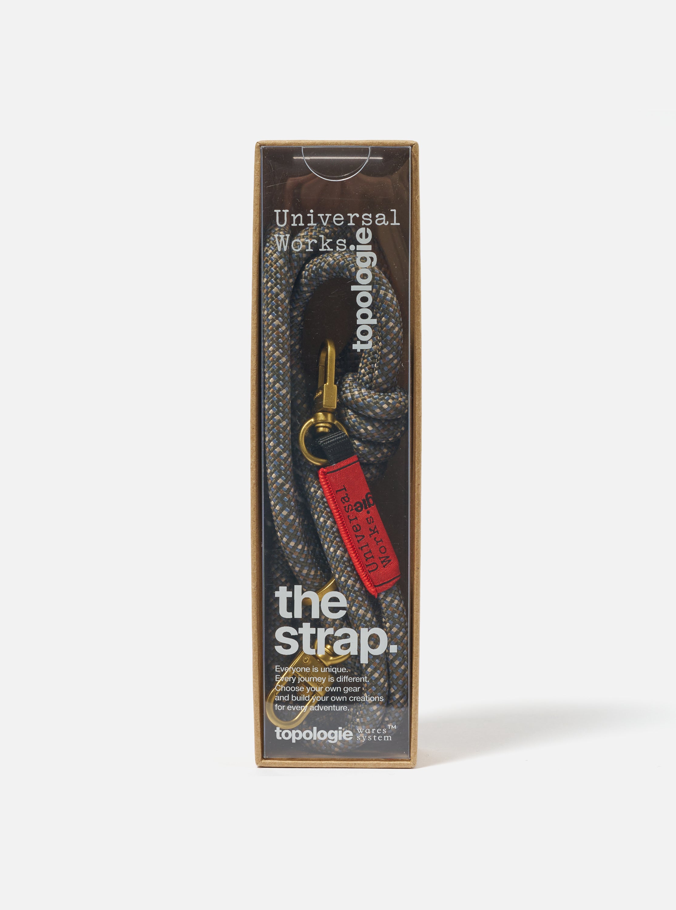 Topologie x Universal Works Olive Hitch UW Rope 8mm Rope Strap