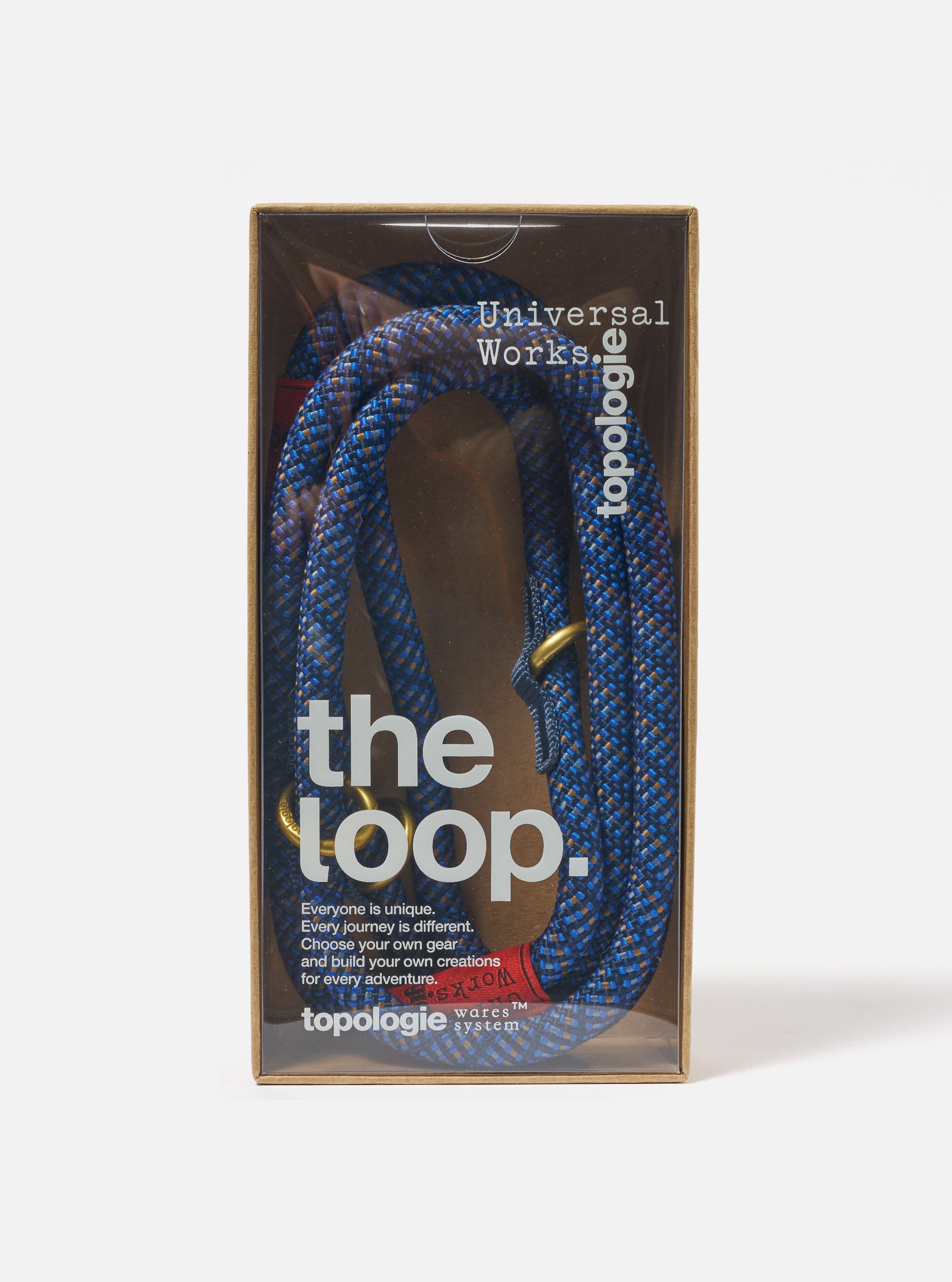 Topologie x Universal Works Navy Hitch UW Rope 10mm Rope Loop