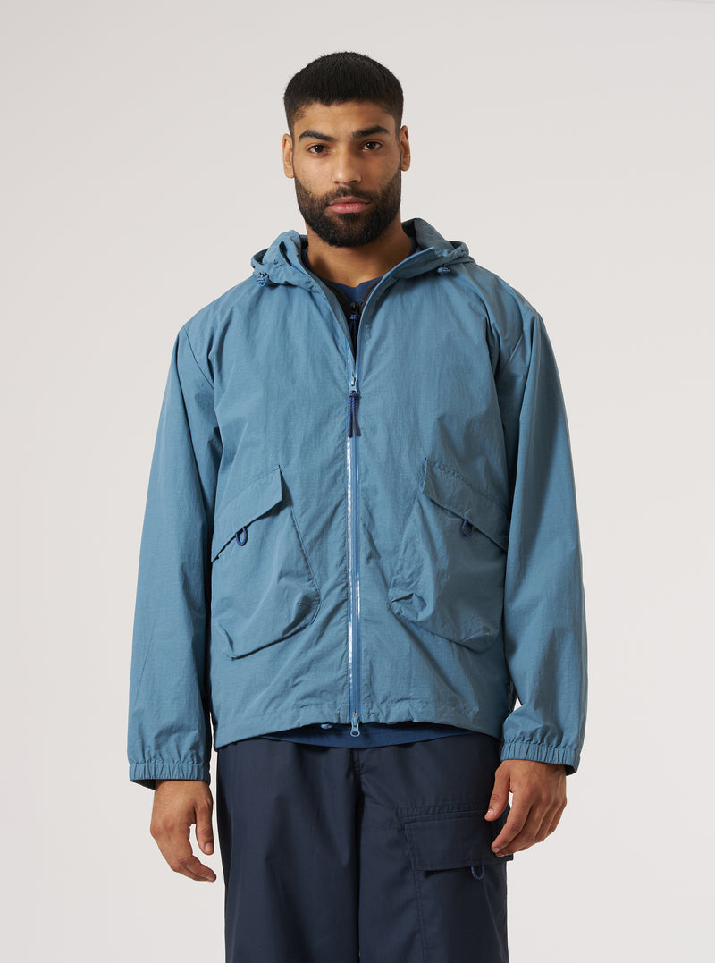 Topologie x Universal Works Bluefin Peach Recycled Nylon 2 In 1 Jacket