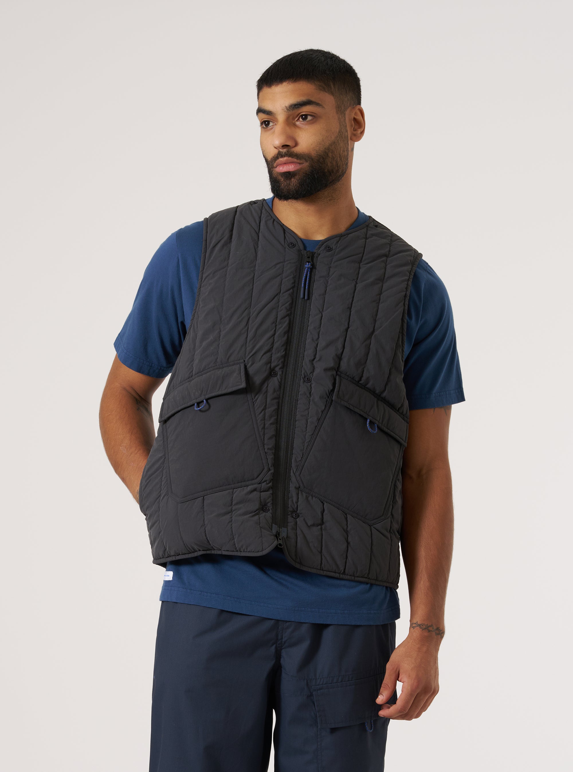 Topologie x Universal Works Bluefin Peach Recycled Nylon 2 In 1 Jacket