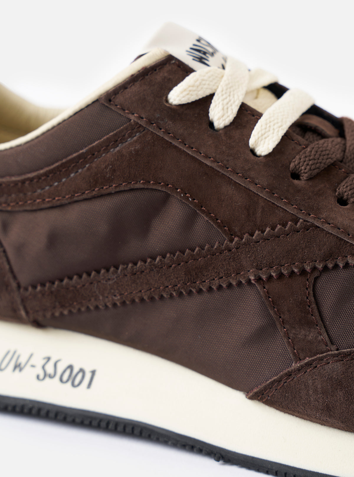 Walsh x Universal Works Tornado in Brown Leather/Canvas