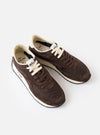 Walsh x Universal Works Tornado in Brown Leather/Canvas