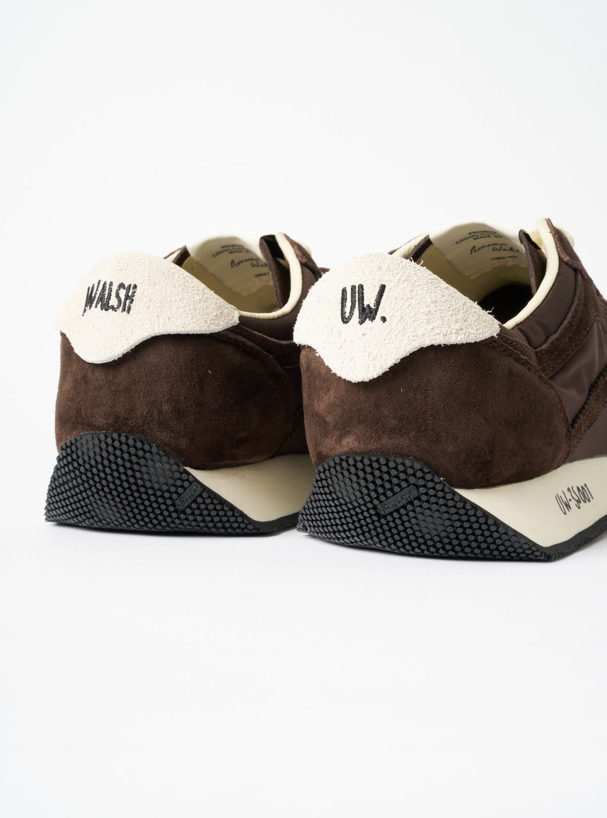 Walsh x Universal Works Tornado in Brown Leather/Canvas