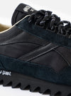 Walsh x Universal Works Ensign in Black Leather/Canvas