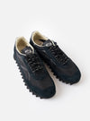 Walsh x Universal Works Ensign in Black Leather/Canvas