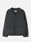 TAION x Universal Works Charcoal Nylon Soft Shell Down Cardigan