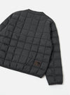 TAION x Universal Works Charcoal Nylon Soft Shell Down Cardigan