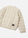 TAION x Universal Works Ice Grey Nylon Soft Shell Down Cardigan