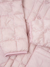 TAION x Universal Works Pink Nylon Soft Shell Down Cardigan