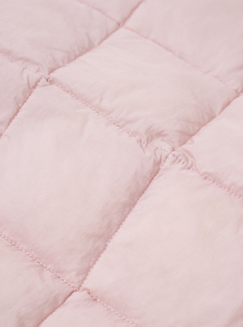 TAION x Universal Works Pink Nylon Soft Shell Down Cardigan