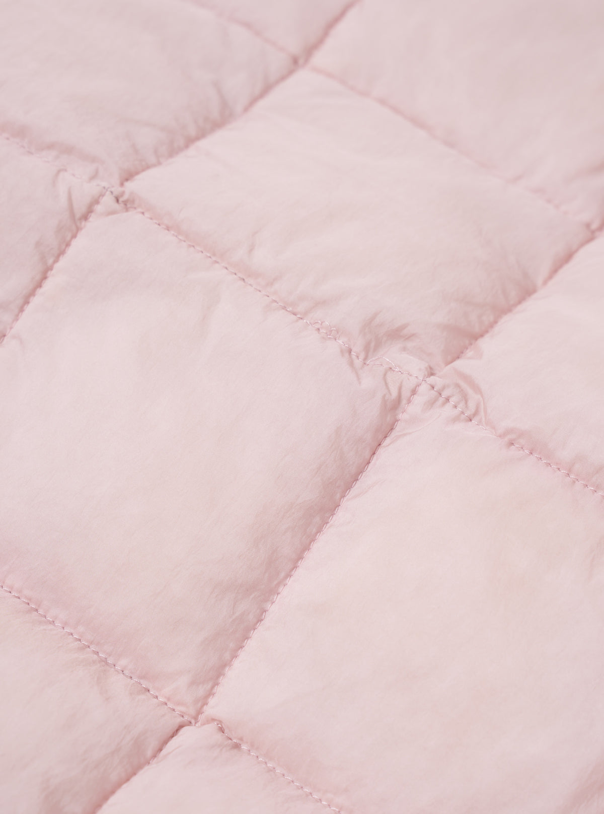 TAION x Universal Works Pink Nylon Soft Shell Down Cardigan