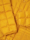 TAION x Universal Works Yellow Nylon Soft Shell Down Cardigan