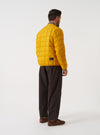 TAION x Universal Works Yellow Nylon Soft Shell Down Cardigan