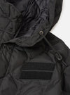 TAION x Universal Works Black Military Hard Shell Down Mod Parka