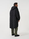 TAION x Universal Works Black Military Hard Shell Down Mod Parka