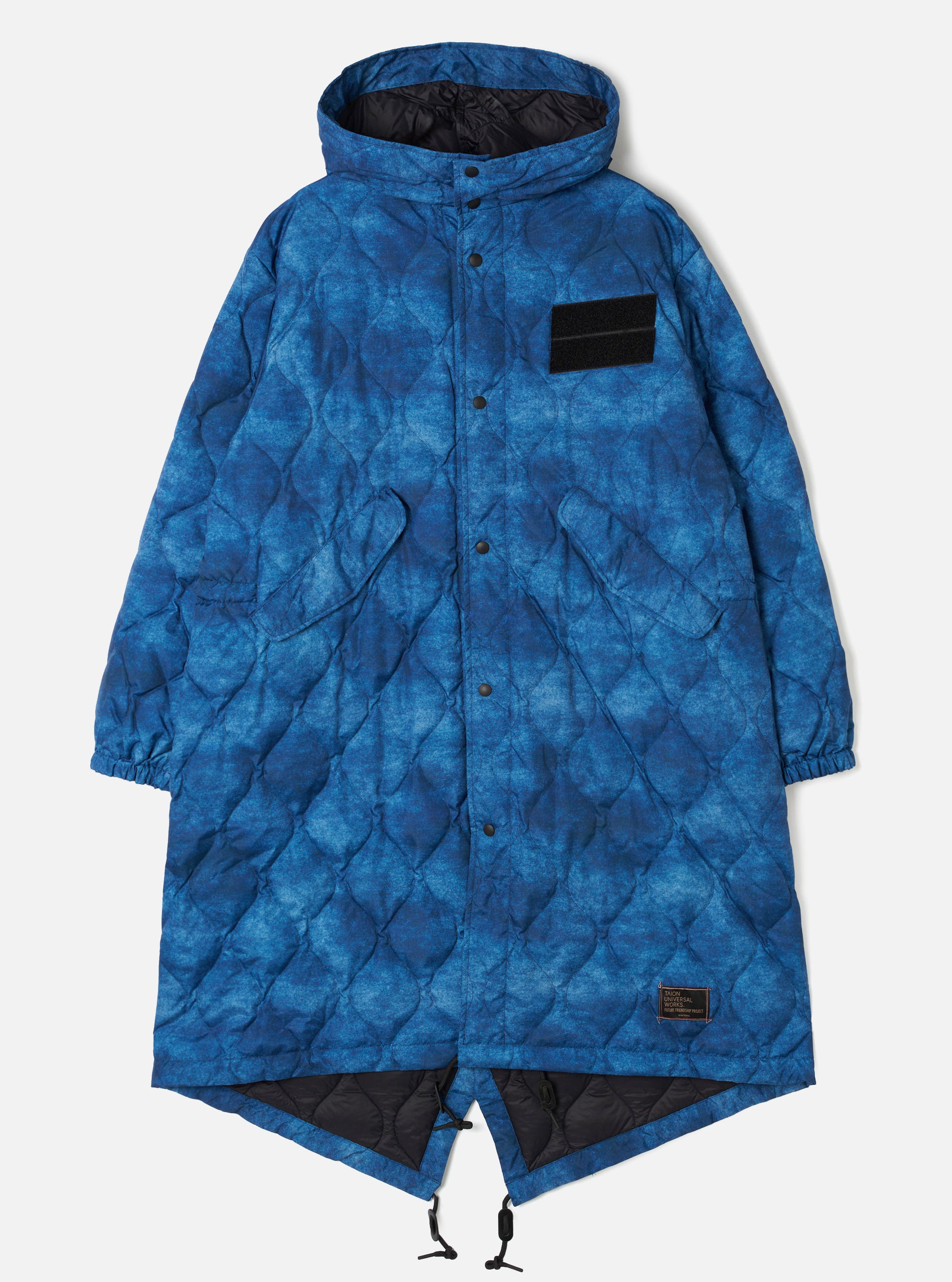 Men's Cloud Camo Military Hard Shell Down Mod Parka – Universal Works