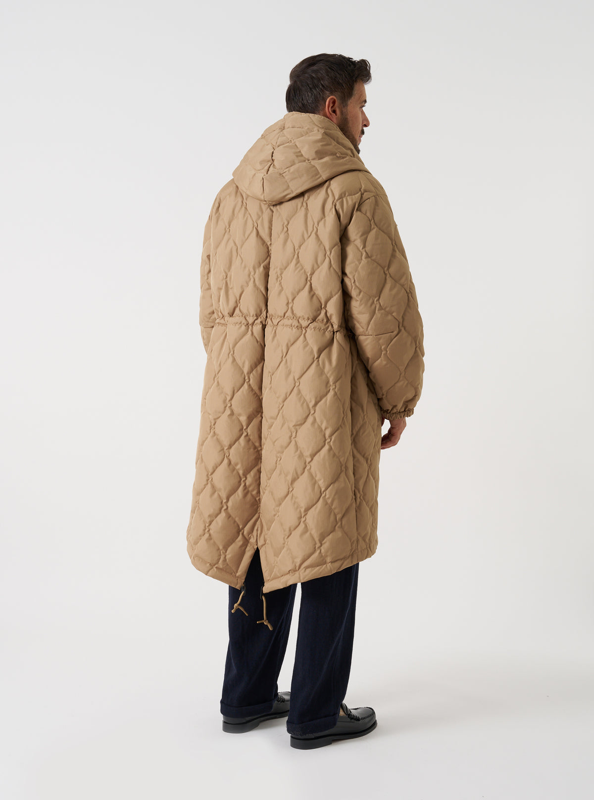 TAION x Universal Works Coyote Military Hard Shell Down Mod Parka