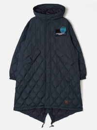 TAION x Universal Works Dark Navy Military Hard Shell Down Mod Parka
