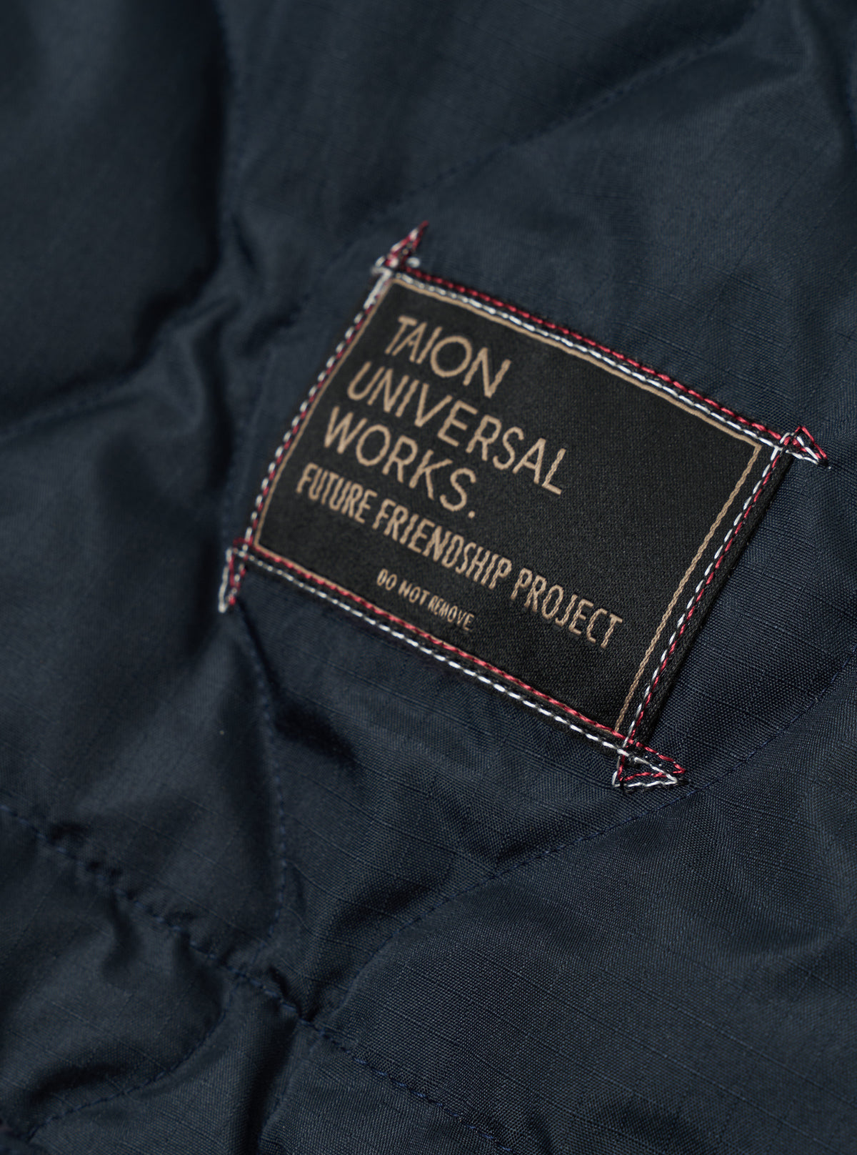 TAION x Universal Works Dark Navy Military Hard Shell Down Mod Parka