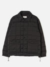 TAION x Universal Works Black Nylon Soft Shell Down Rams Jacket