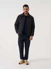 TAION x Universal Works Black Nylon Soft Shell Down Rams Jacket