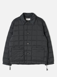 TAION x Universal Works Charcoal Nylon Soft Shell Down Rams Jacket