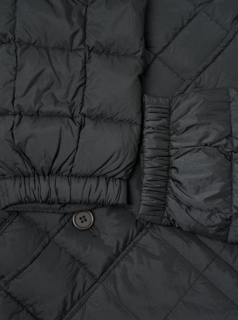 TAION x Universal Works Charcoal Nylon Soft Shell Down Rams Jacket