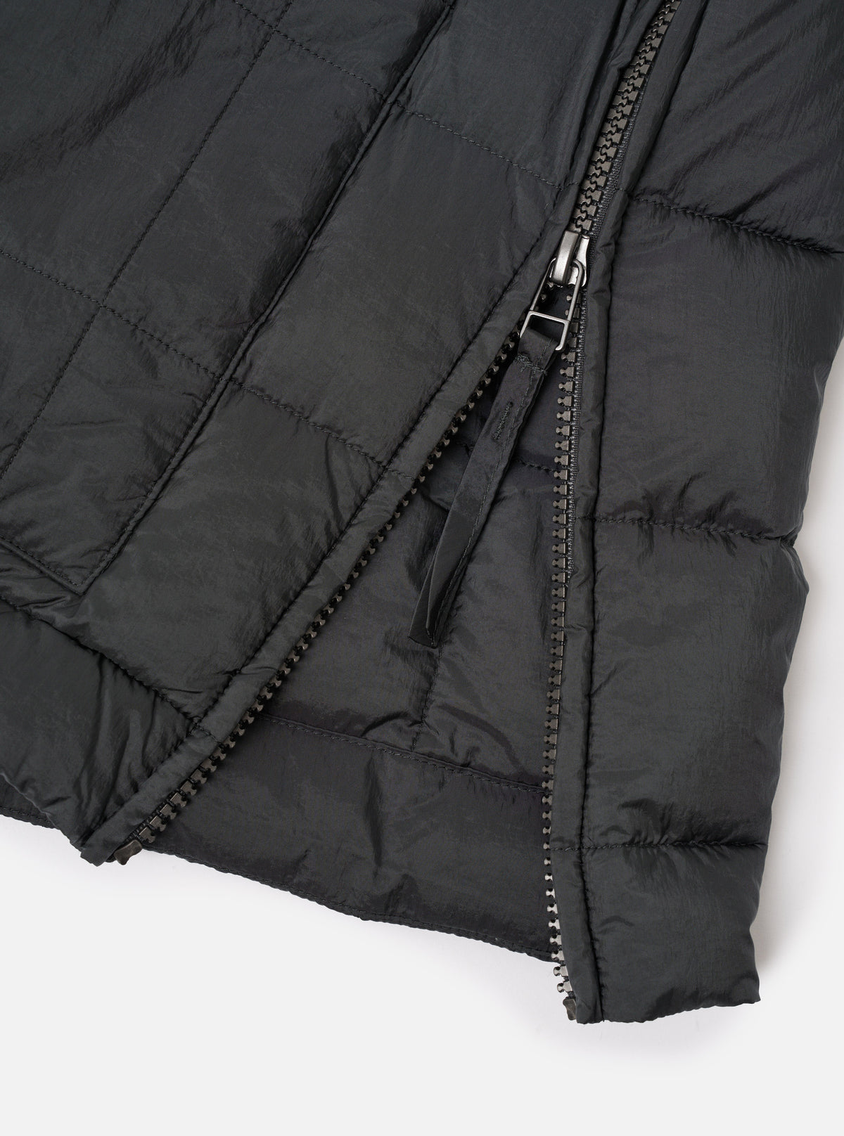 TAION x Universal Works Charcoal Nylon Soft Shell Down Rams Jacket