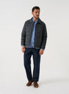 TAION x Universal Works Charcoal Nylon Soft Shell Down Rams Jacket