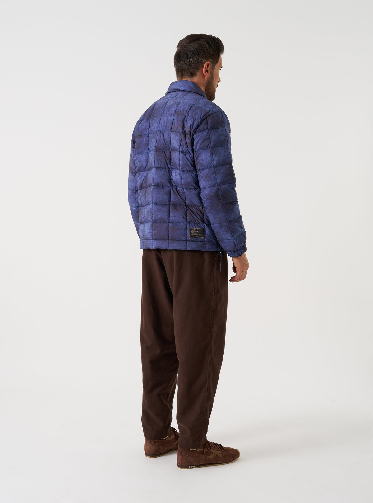 TAION x Universal Works Cloud Camo Nylon Soft Shell Down Rams Jacket