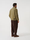 TAION x Universal Works Green Nylon Soft Shell Down Rams Jacket