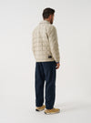 TAION x Universal Works Ice Grey Nylon Soft Shell Down Rams Jacket