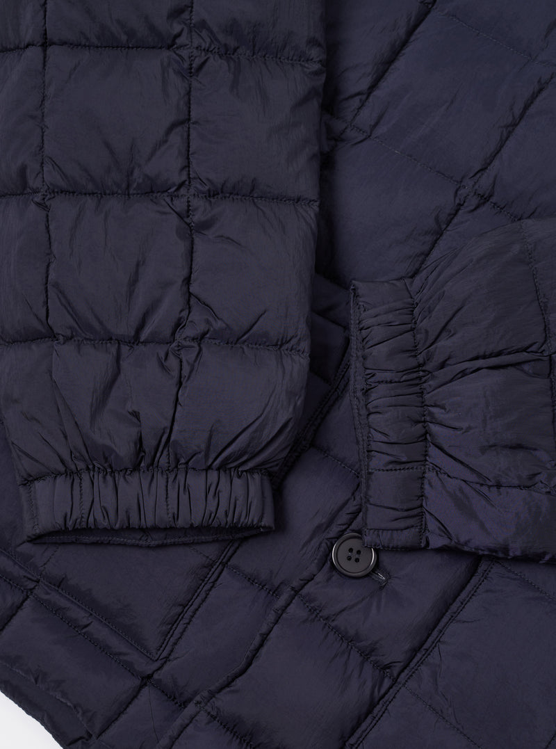 TAION x Universal Works Navy Nylon Soft Shell Down Rams Jacket