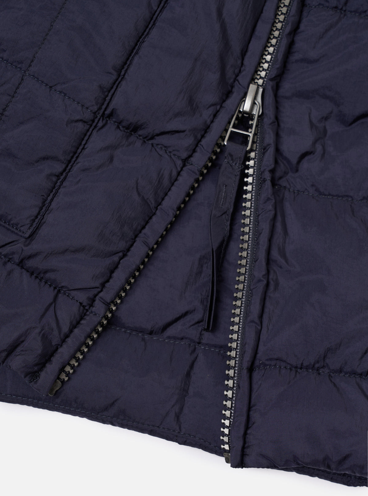 TAION x Universal Works Navy Nylon Soft Shell Down Rams Jacket