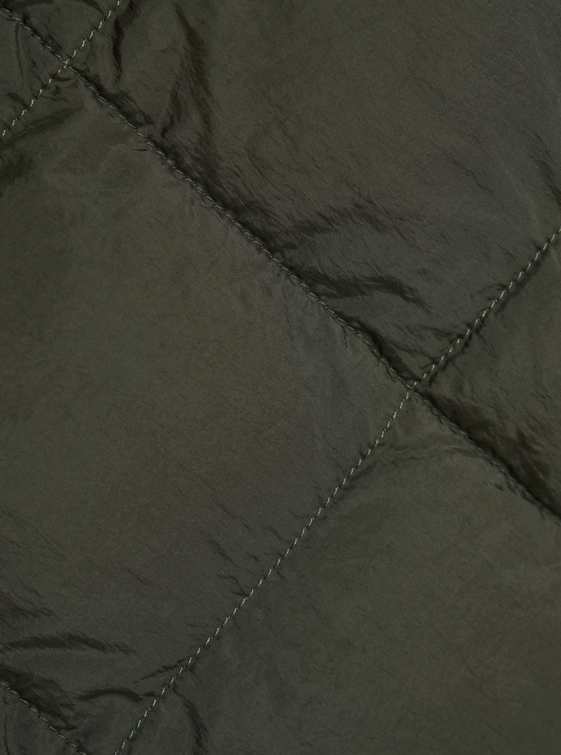 TAION x Universal Works Olive Nylon Soft Shell Down Rams Jacket