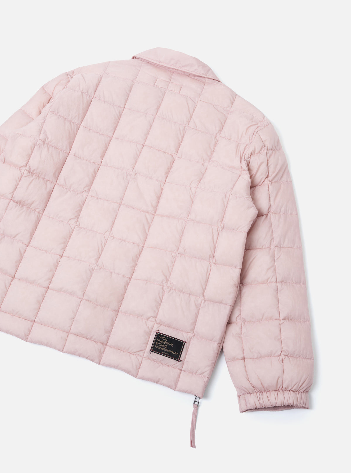 TAION x Universal Works Pink Nylon Soft Shell Down Rams Jacket
