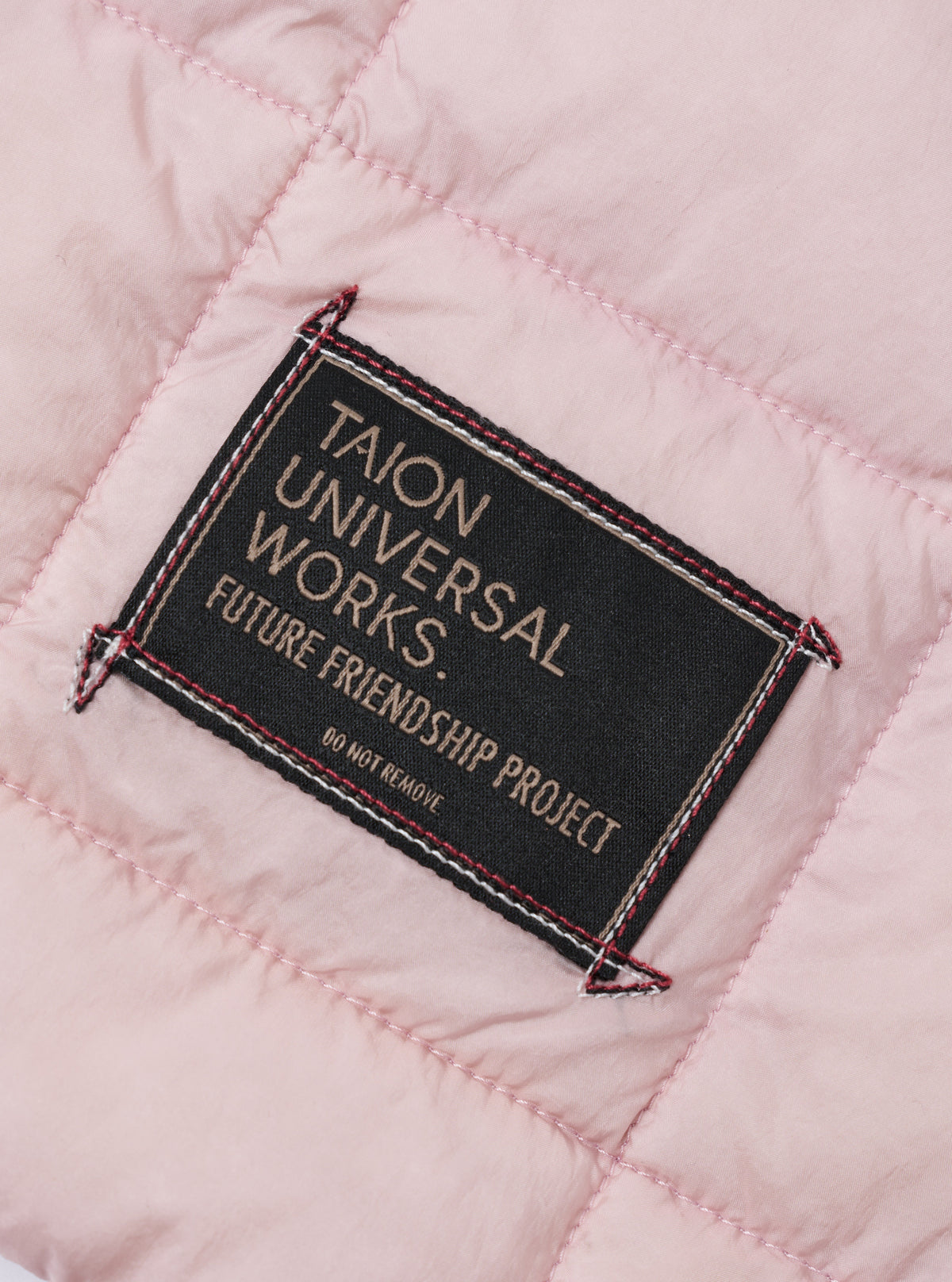 TAION x Universal Works Pink Nylon Soft Shell Down Rams Jacket