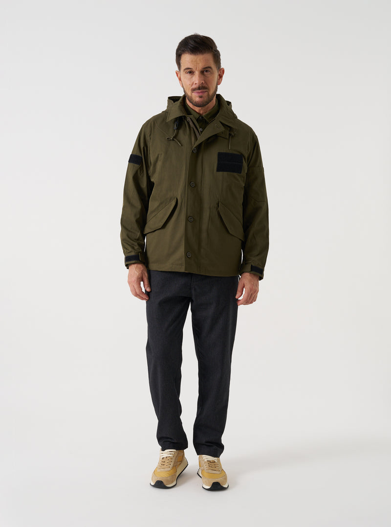 TAION x Universal Works Olive/Olive Twill Down CR RAF Jacket