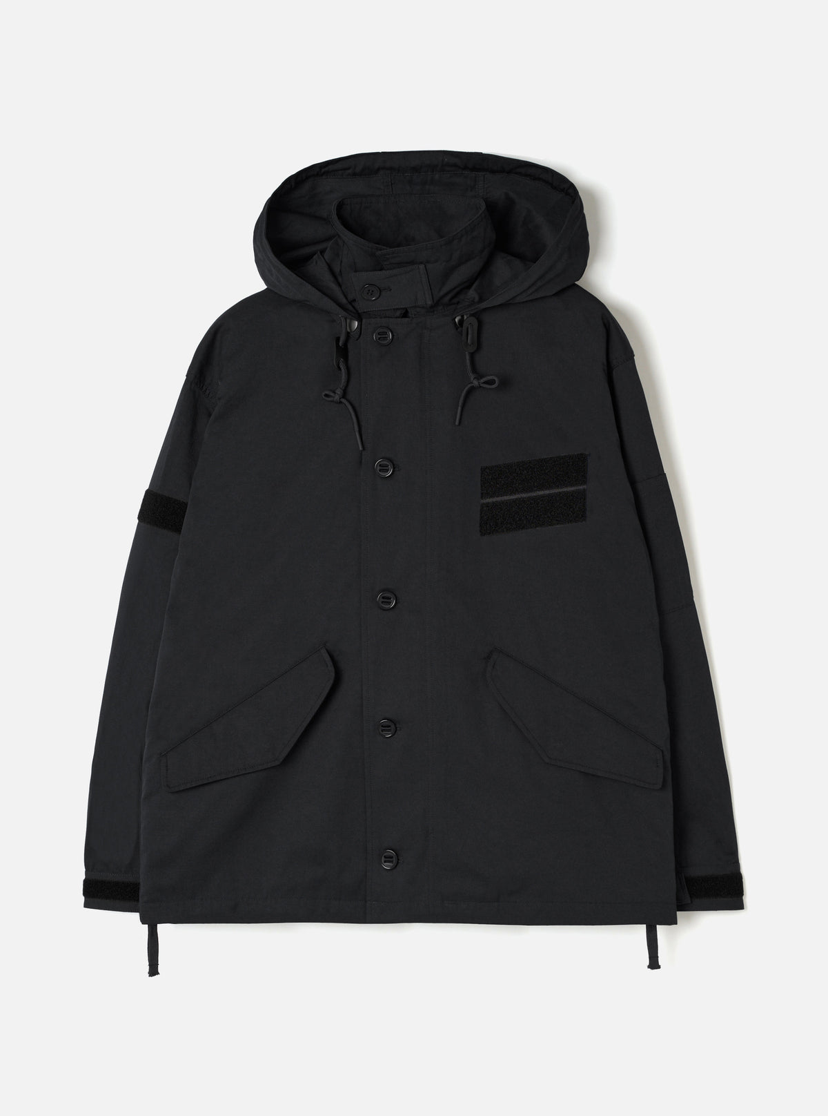 TAION x Universal Works Black/Cloud Camo Twill Down RAF Jacket