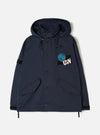 TAION x Universal Works Navy/Cloud Camo Twill Down RAF Jacket