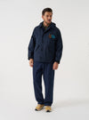 TAION x Universal Works Navy/Cloud Camo Twill Down RAF Jacket