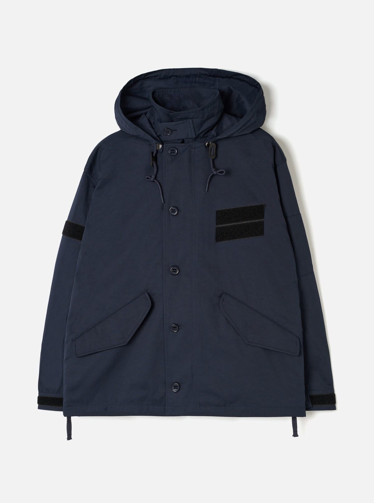 TAION x Universal Works Navy/Cloud Camo Twill Down RAF Jacket