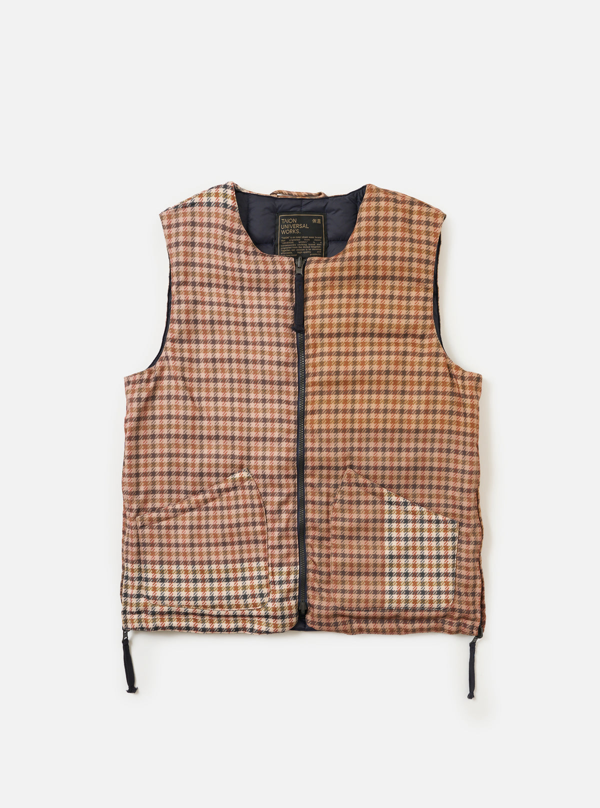 TAION x Universal Works Reversible Dark Navy Military Line Vest