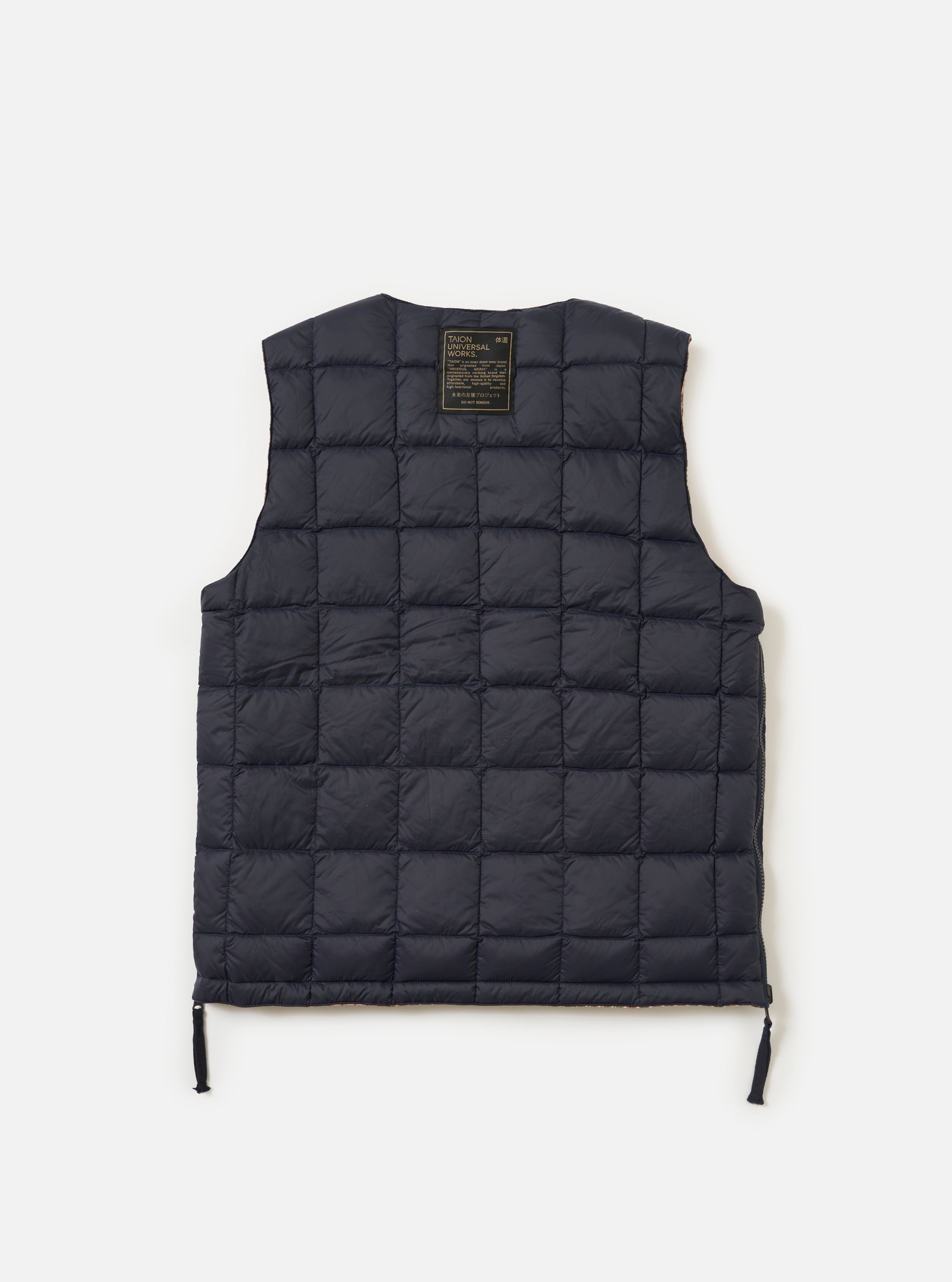 ◯tamomo◯NYLON ARMY QUILT VEST Military Style Quilted Padded Ripstop Nylon Vest - Olive | Bronson