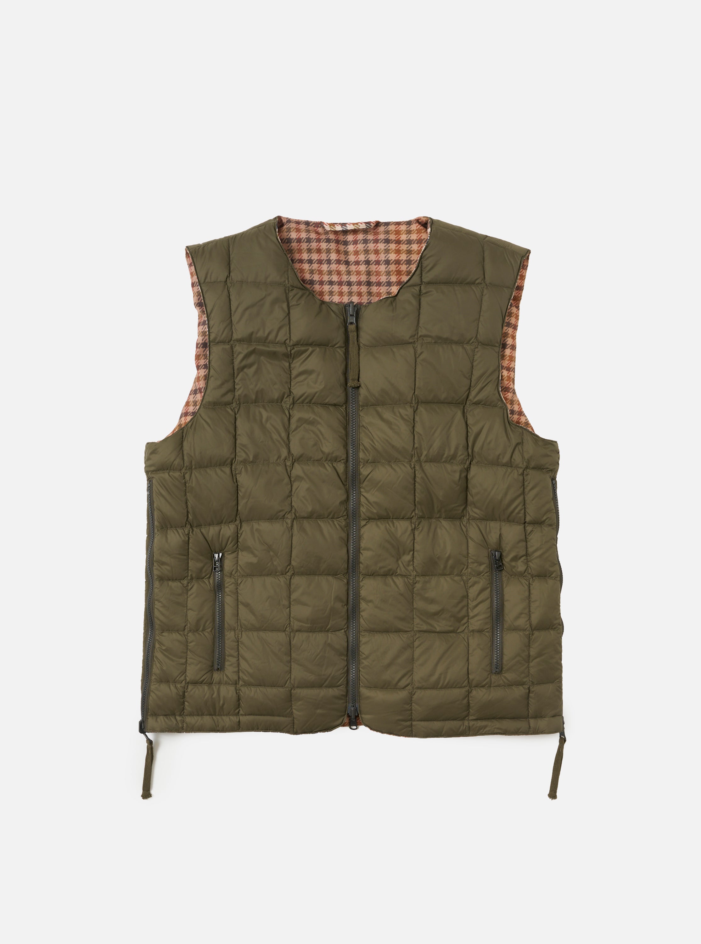 TAION x Universal Works Reversible Dark Olive Military Line Vest