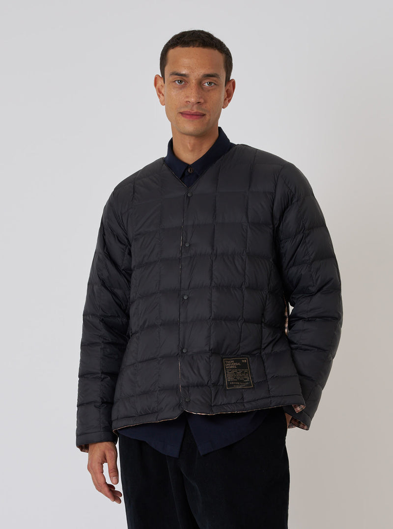 TAION x Universal Works Reversible Black Military Line Liner Jacket