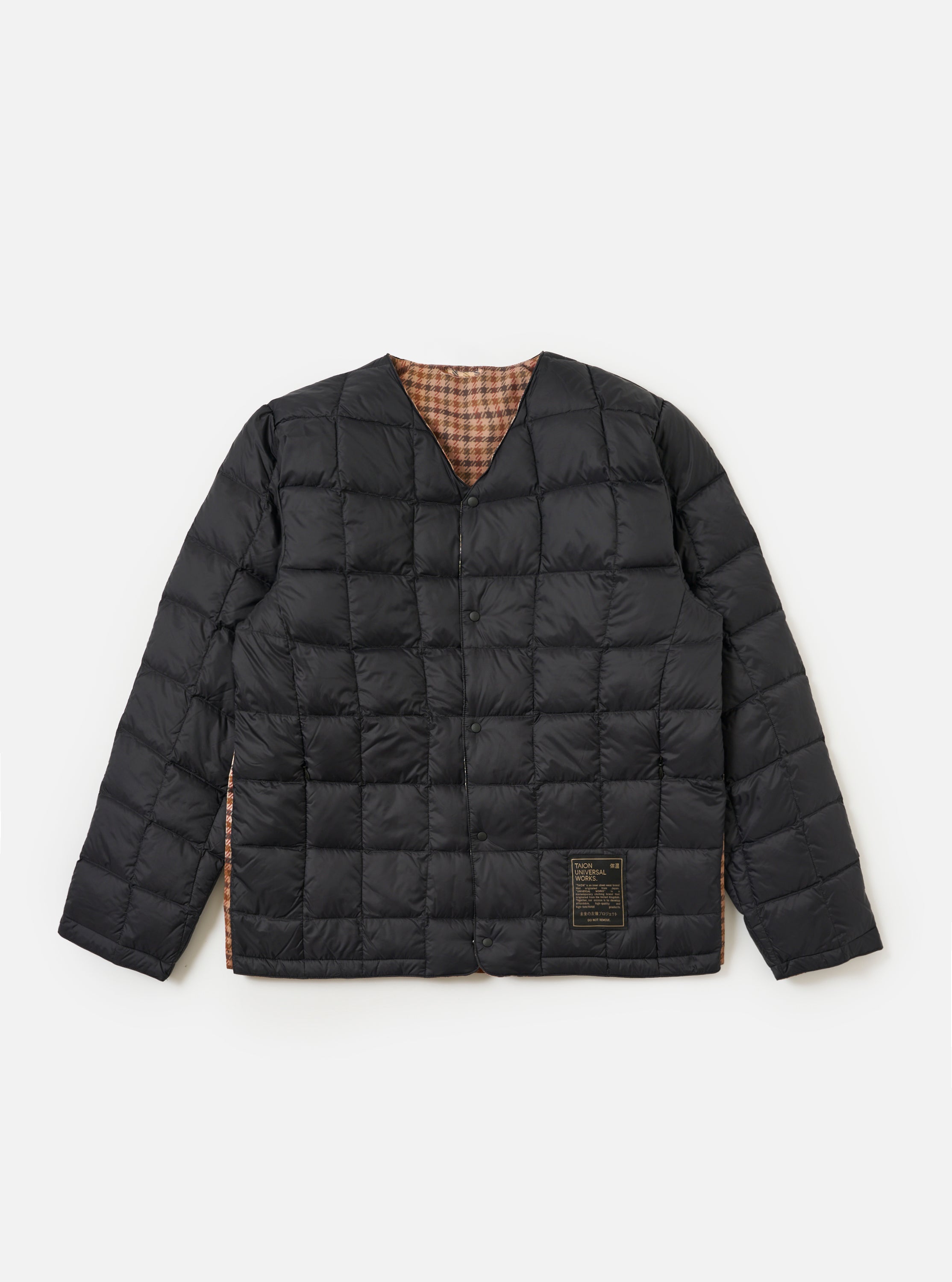 TAION x Universal Works Reversible Black Military Line Liner Jacket