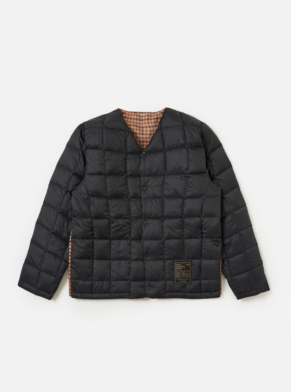 TAION x Universal Works Reversible Black Military Line Liner Jacket